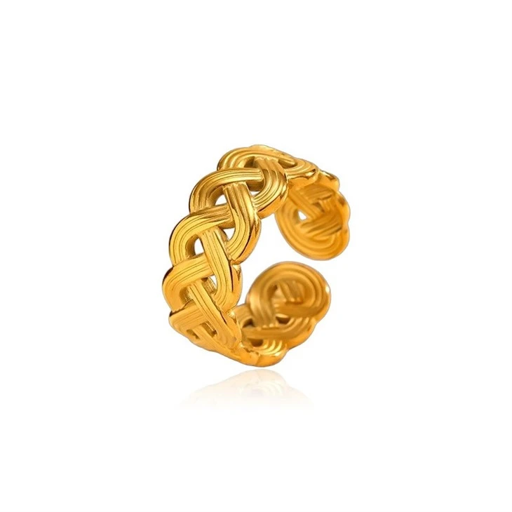 Woven Open Ring high quality